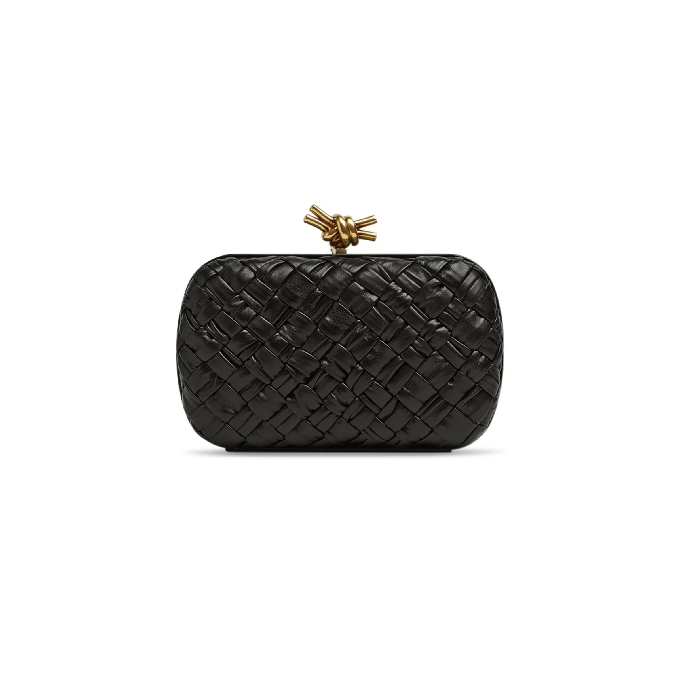 bo*te*ga Ve*ne*ta knot minaudiÈre clutch 717622v2h411019 (20.5*12.5*6cm)